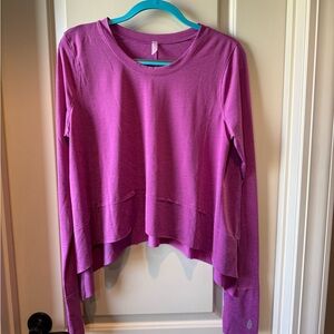Free People Movement long sleeve workout top